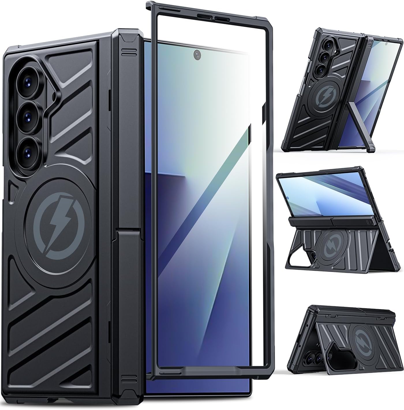 Magnetic Samsung Z-Fold-7 Case: Heavy Duty Armor Protection