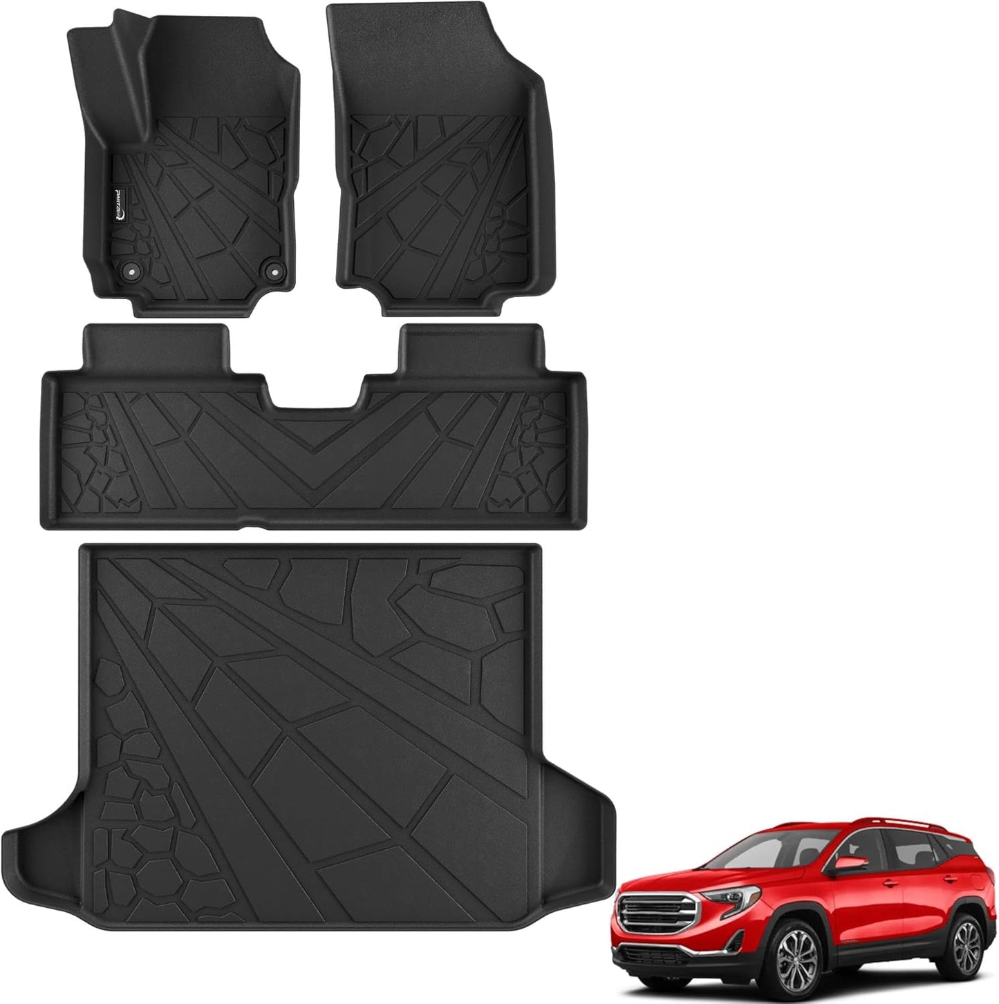 Custom Fit Floor Mats for Chevy Equinox and GMC Terrain 2018-2024