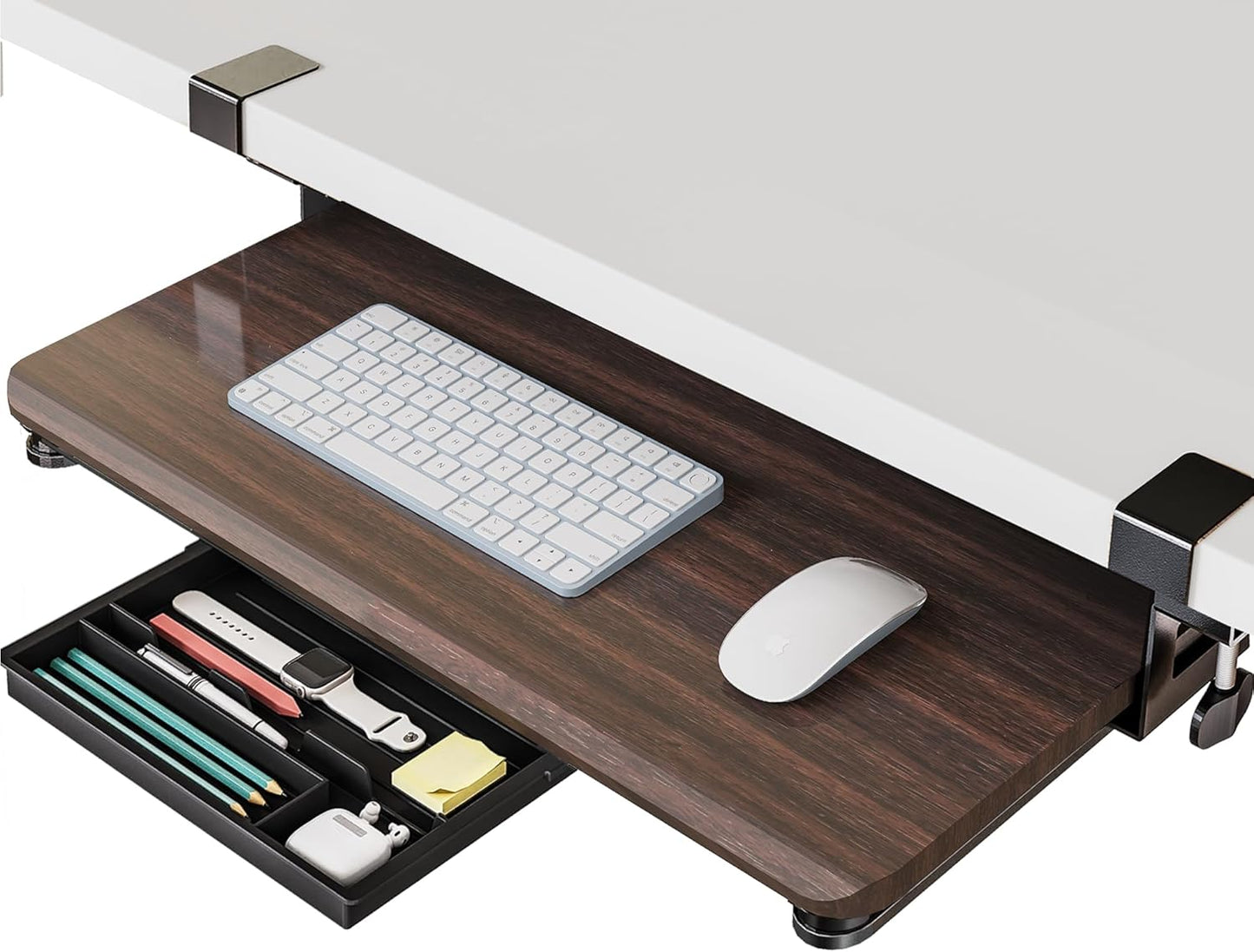 Fenge Large Slide-Out Keyboard Tray for Effortless Typing