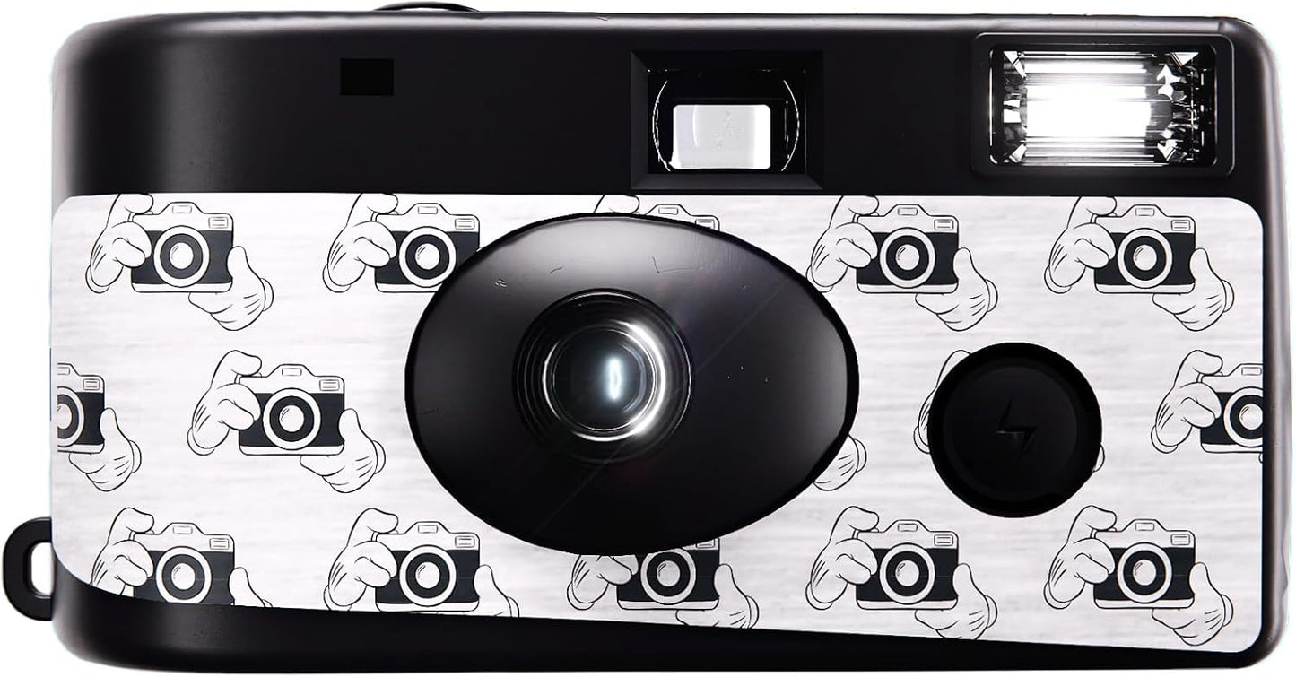 Disney Mickey Mouse Disposable Camera: 20 Exposure Flash Film, Collectible Gift for All Fans