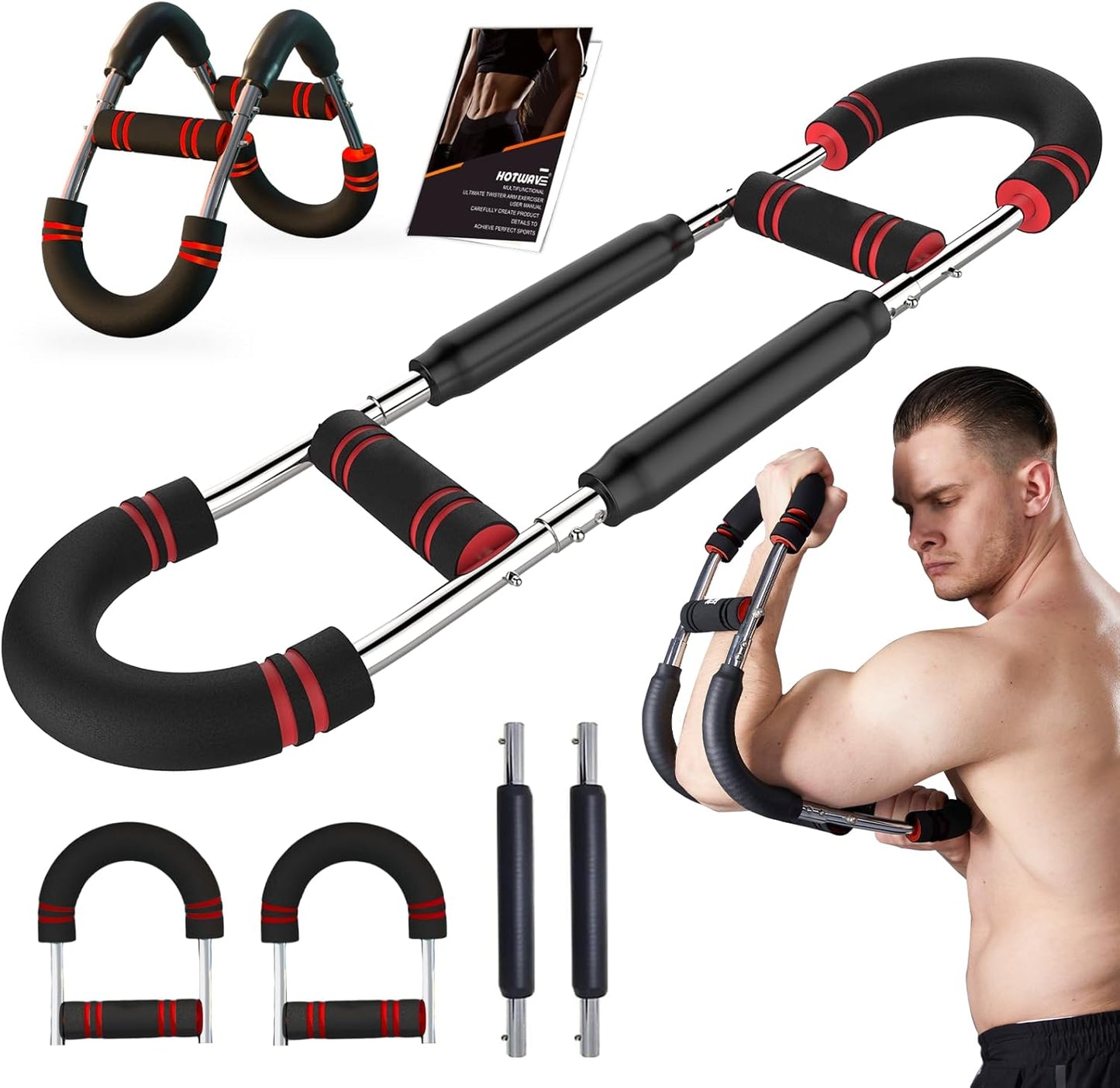 HOTWAVE Twister Arm Exerciser for Enhanced Home Workouts