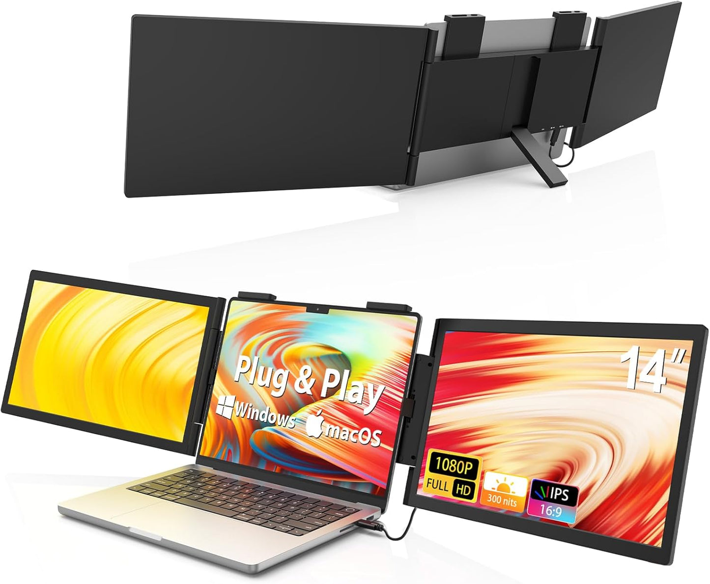 Triple Laptop Screen Extender: Boost Productivity!