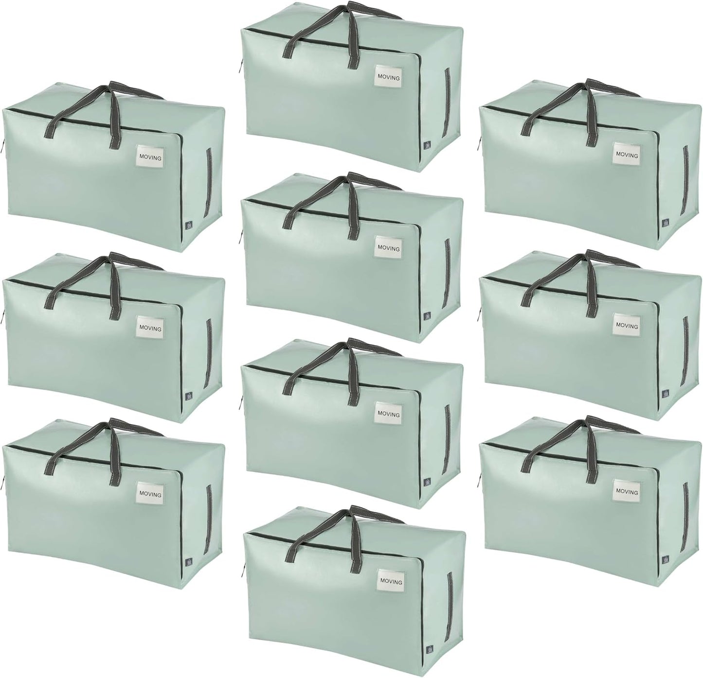 VENO 10 Pack Moving and Storage Bags for Easy Organization