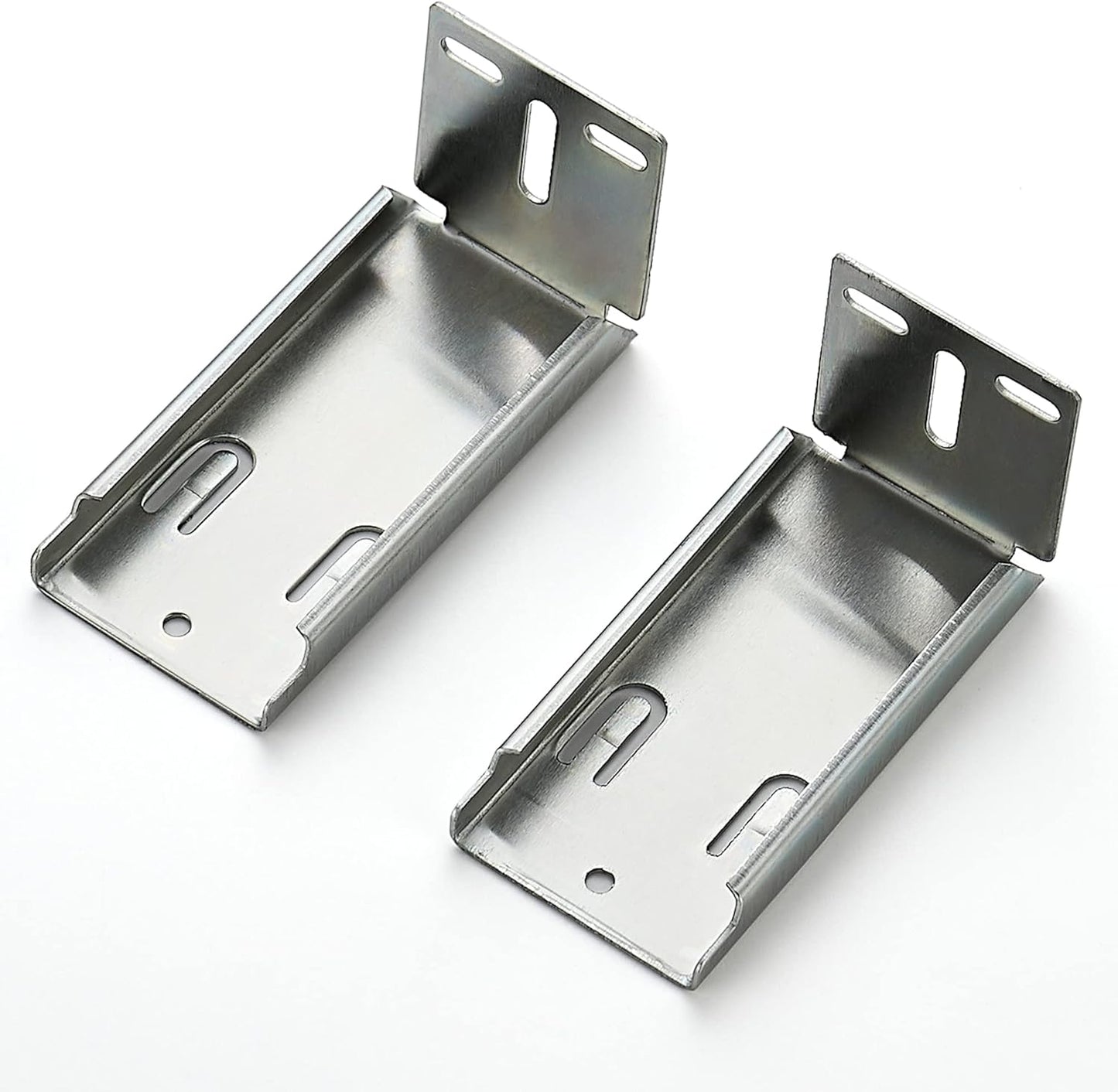 10 Pairs Silver Heavy Duty Rear Mount Brackets for Drawers