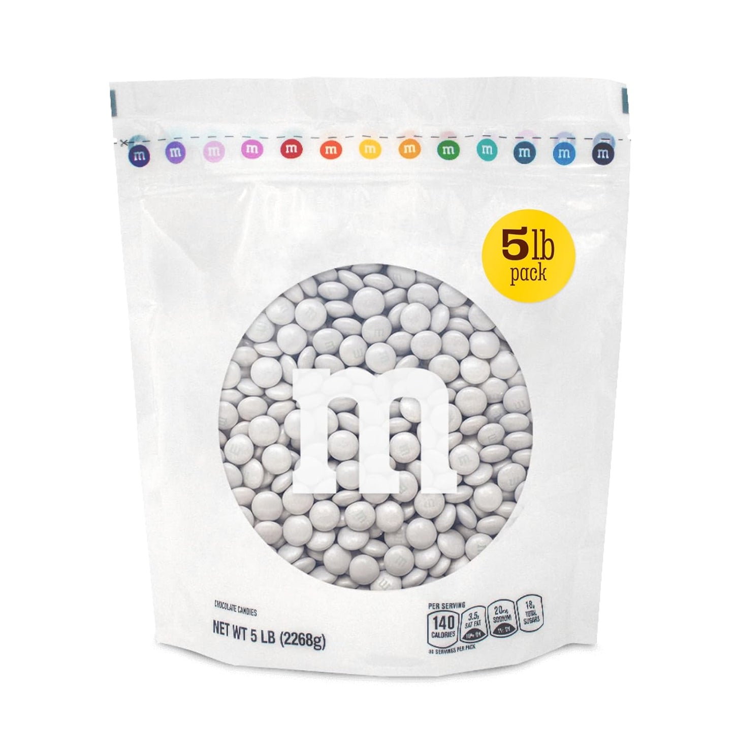 M&M'S Milk Chocolate Bulk Candy for Parties and Celebrations