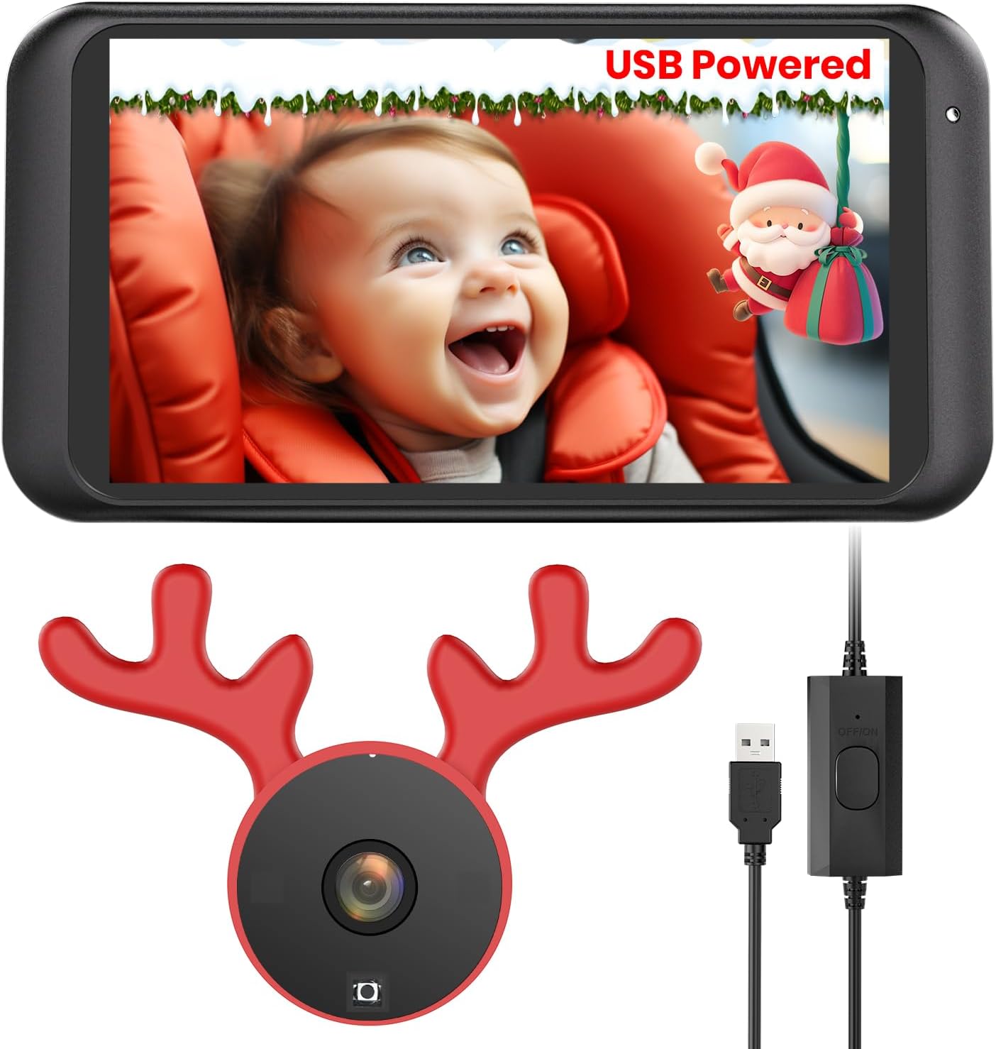 Crystal Clear BabyVue Car Cam