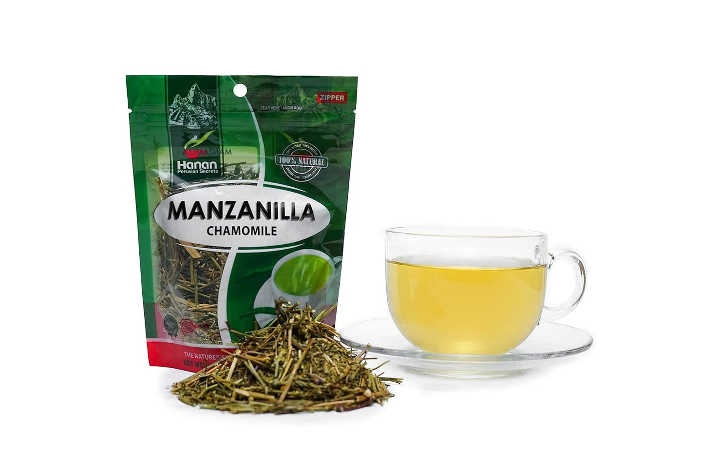 Hanan Peruvian Secrets Manzanilla Herbal Tea for Relaxation
