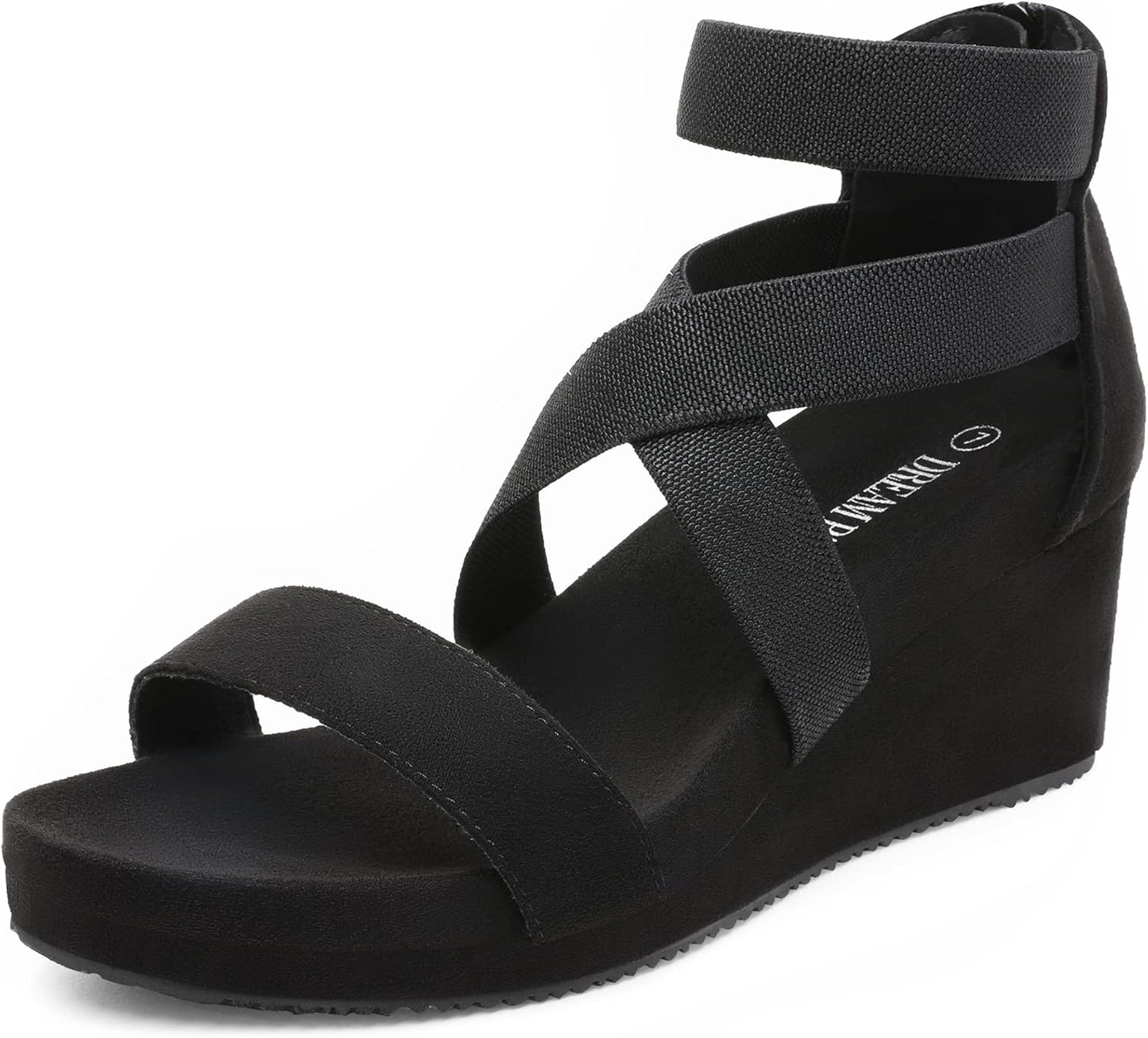 DREAM PAIRS Womens Comfortable Summer Wedge Sandals for Style