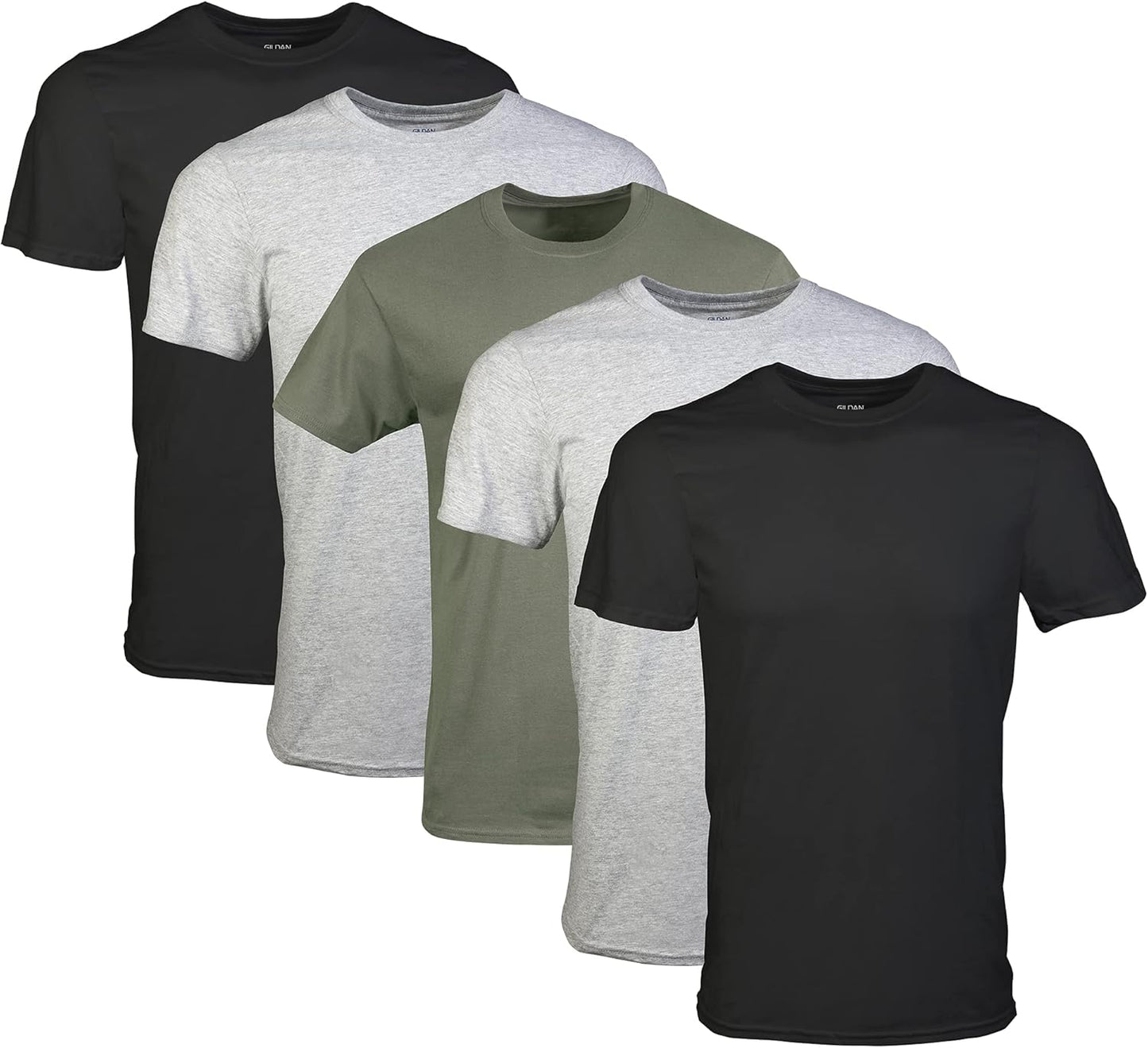 Gildan Men's Crew T-Shirts: Comfort Multipack