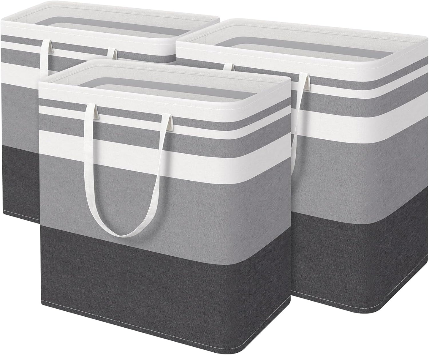HomeHacks Large Laundry Basket - Waterproof, Freestanding Design