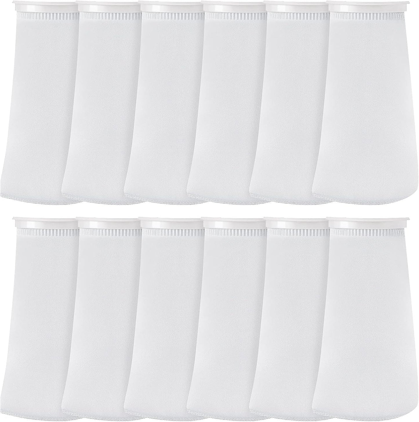 Jecery 16 Pack 4 Inch Ring Filter Socks for Aquarium Use