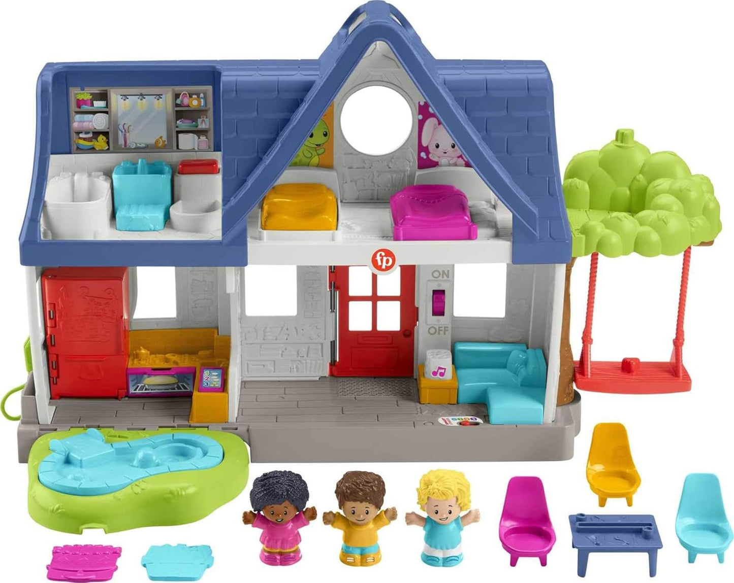 Fisher-Price Little People Toddler Toy Friends Playset for Kids