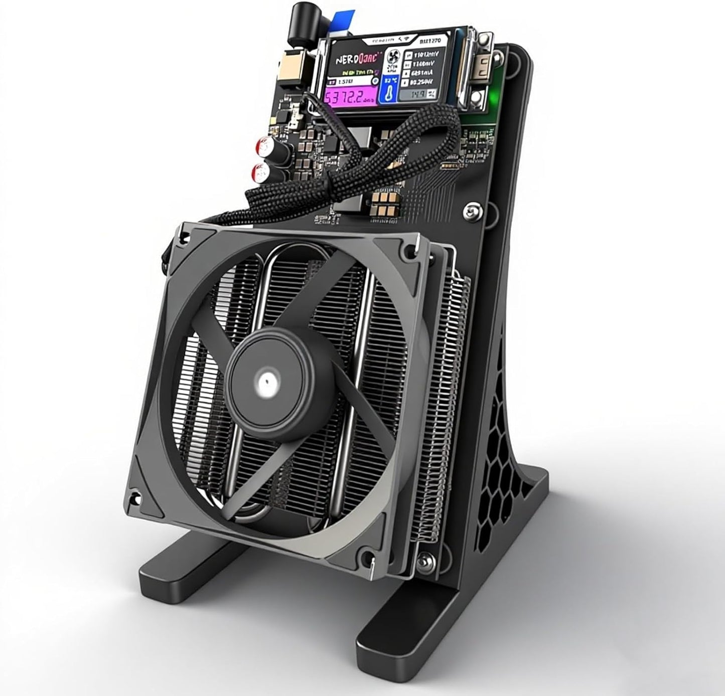 Nerdqaxe++ Bitcoin Miner with 4.8 TH/s Performance and More