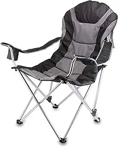 Reclining Camp Chair by Oniva - Comfortable Beach Chair for Adults