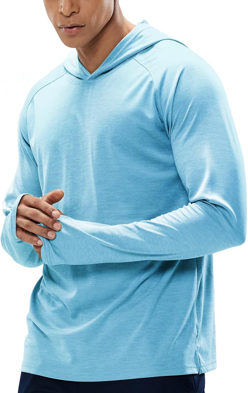 MIER Men's SPF Hoodie: UPF 50+ Sun Protection
