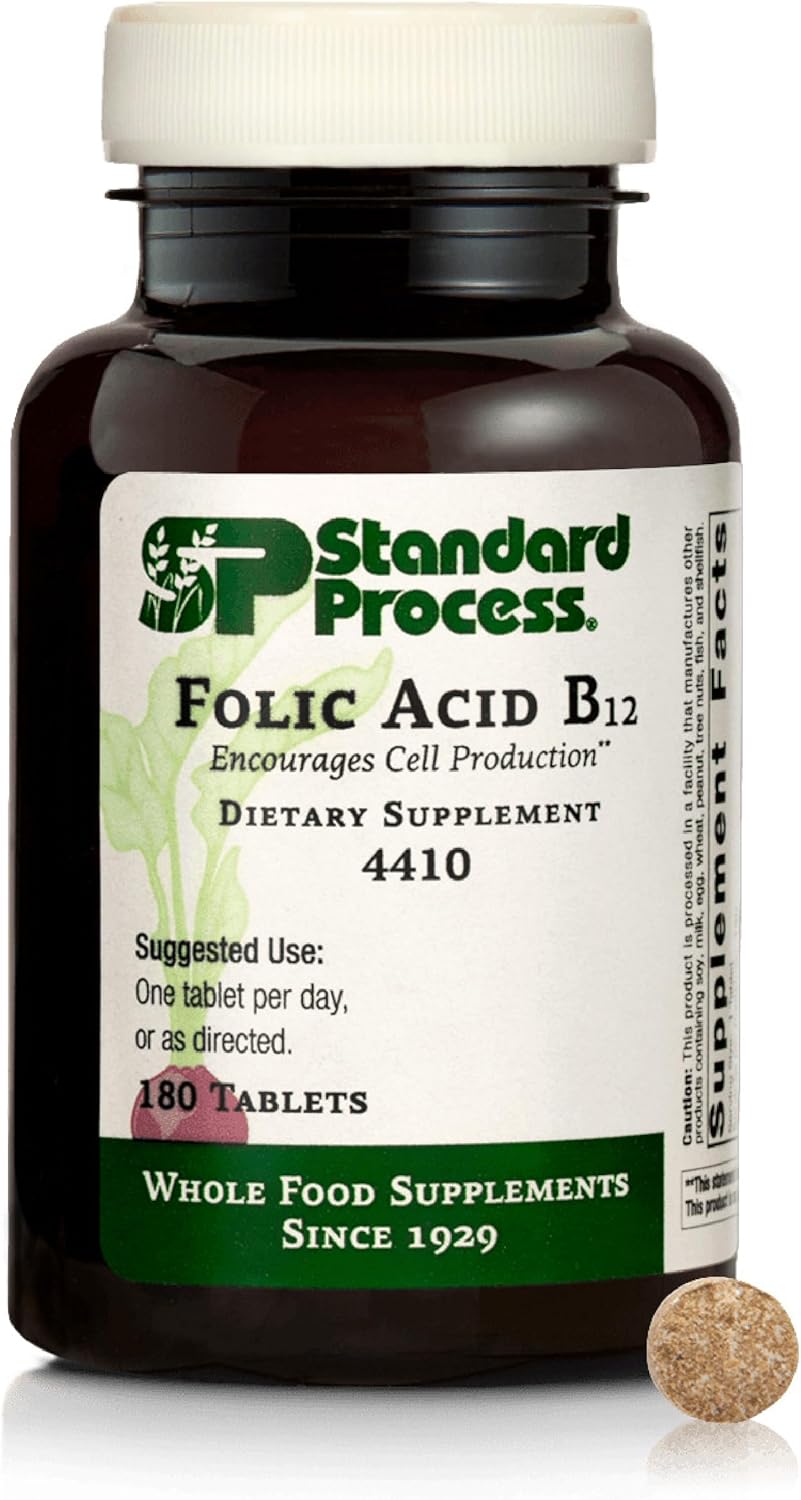 Folic Acid B12 Tablets for Healthy Nervous System Support