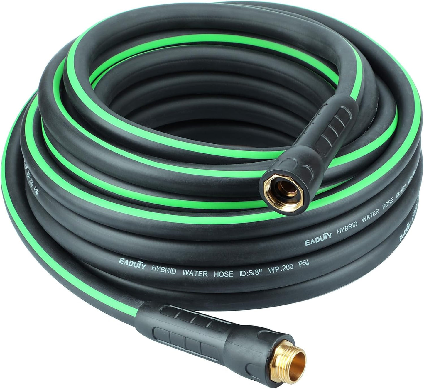 Hybrid Garden Hose 5/8 IN. x 50 FT - Heavy Duty & Flexible