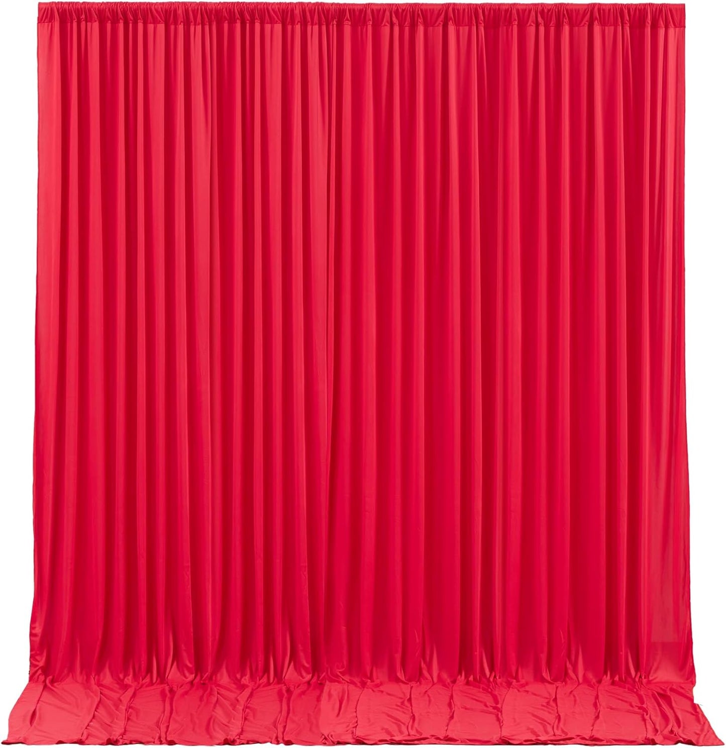 Red Backdrop Curtains for Photography and Party Decorations