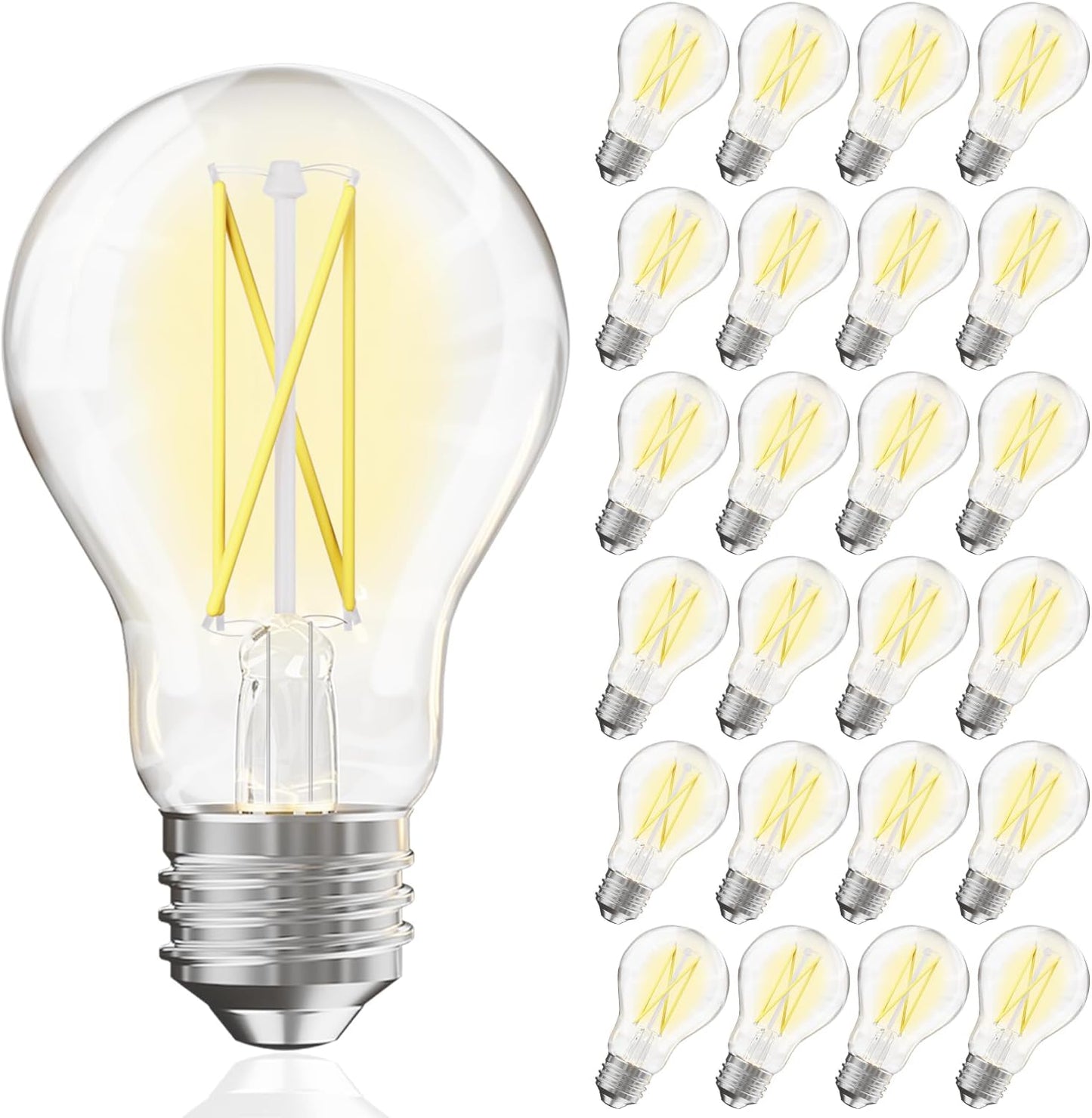 Vintage LED Edison Bulbs by VOLIVO - Dimmable & Bright 5000K