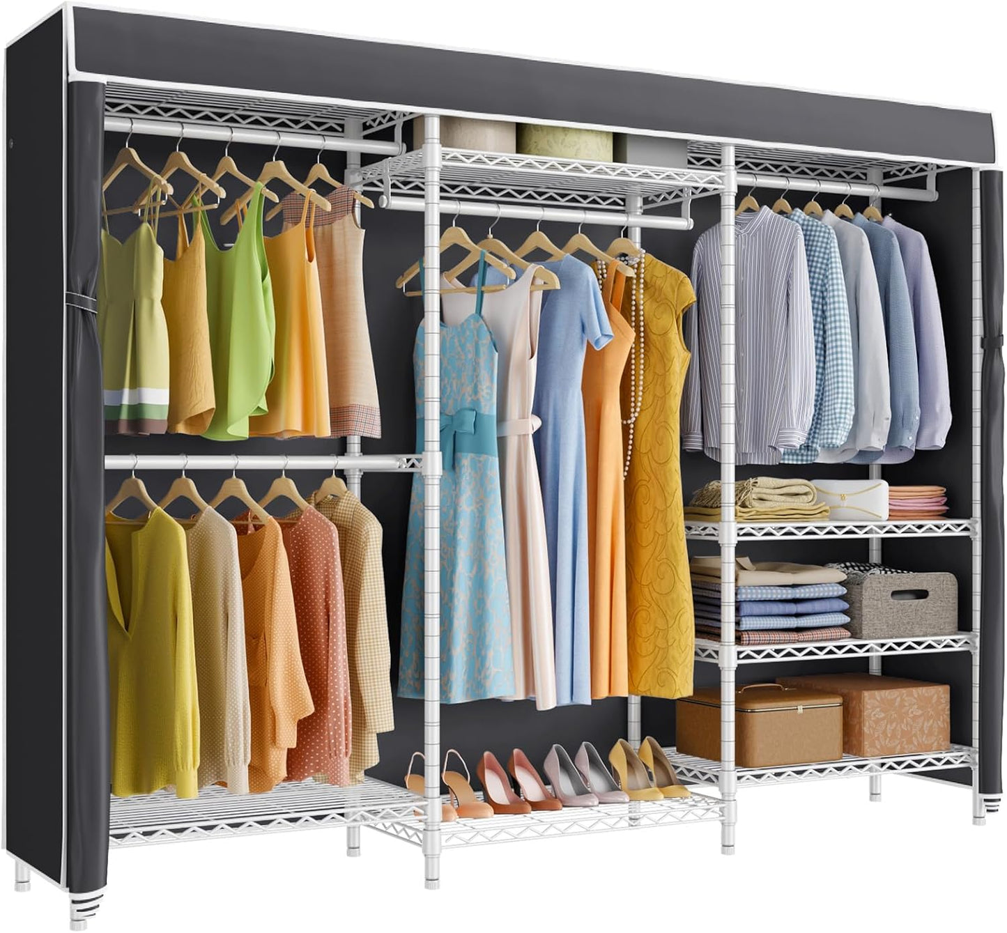 VIPEK V5C Plus Portable Wardrobe Closet for Heavy Duty Storage