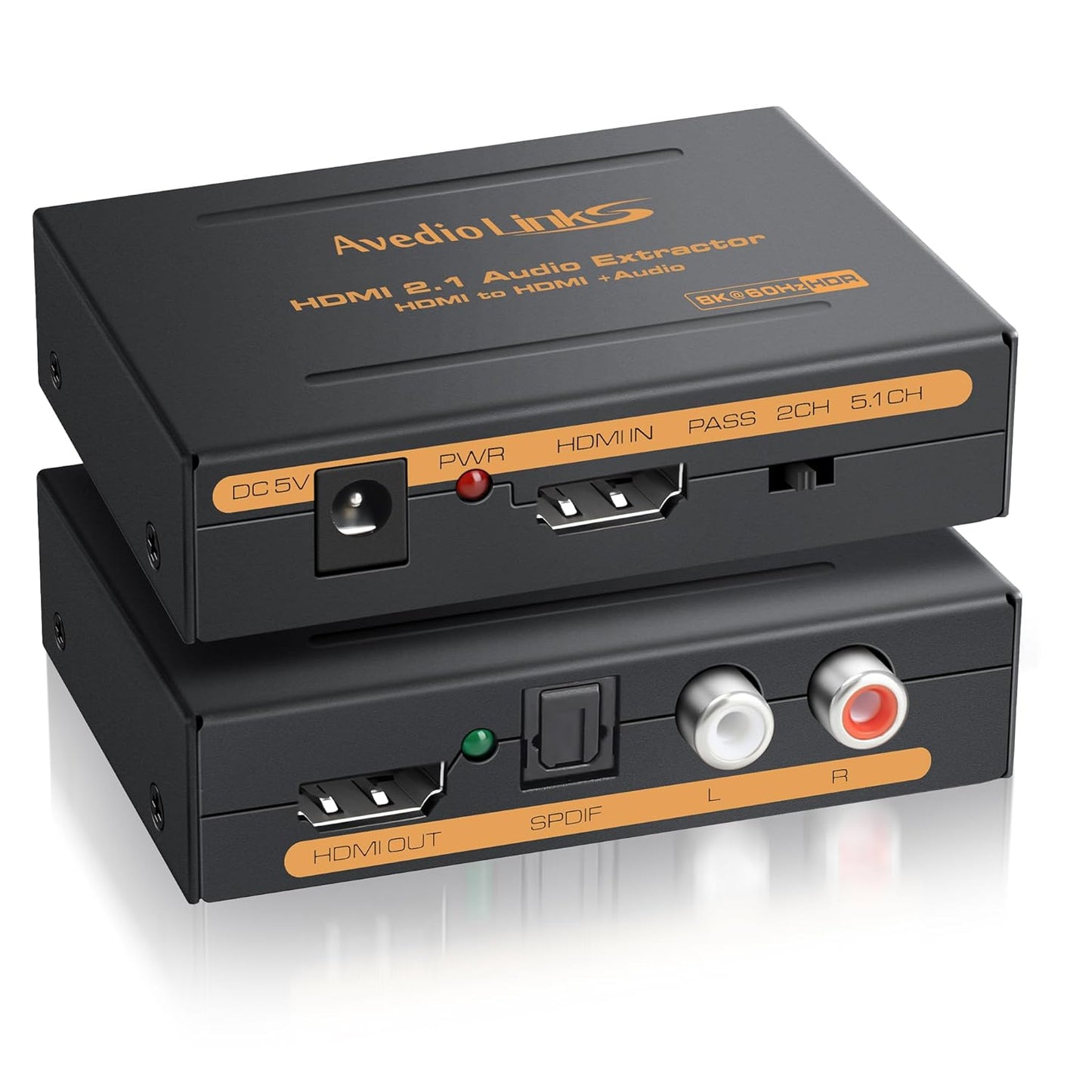 8K HDMI Audio Extractor Splitter for Stunning Visuals and Sound