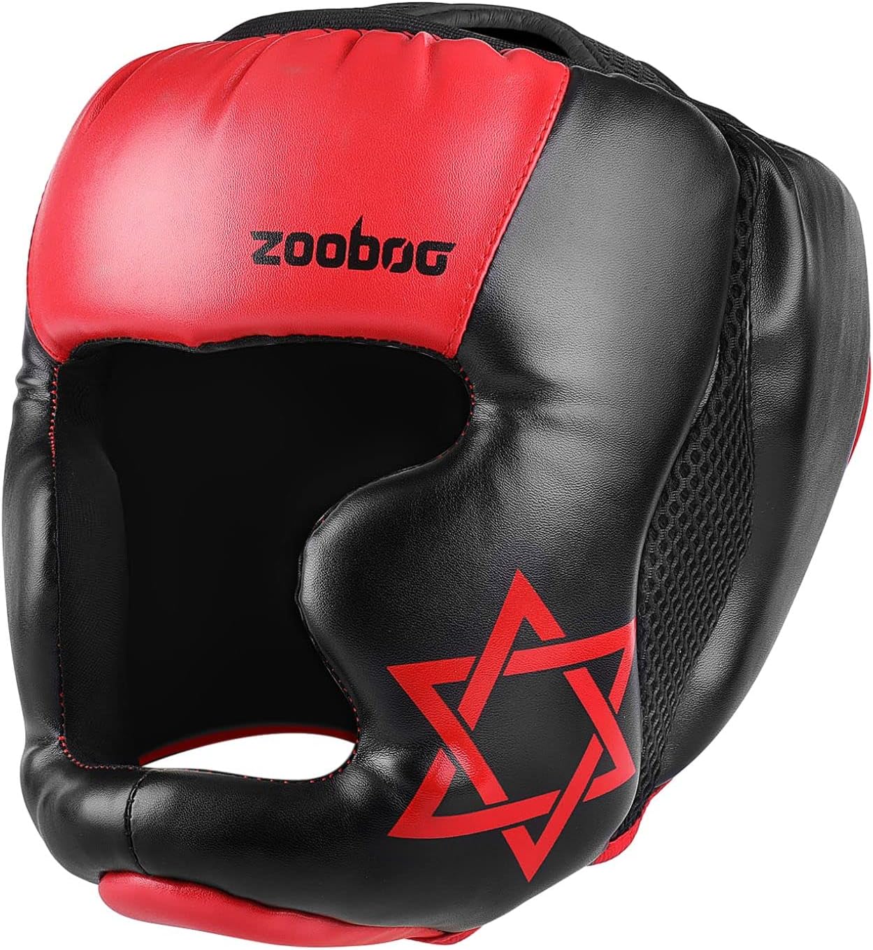 Protective Leather Boxing Headgear - Flexzion