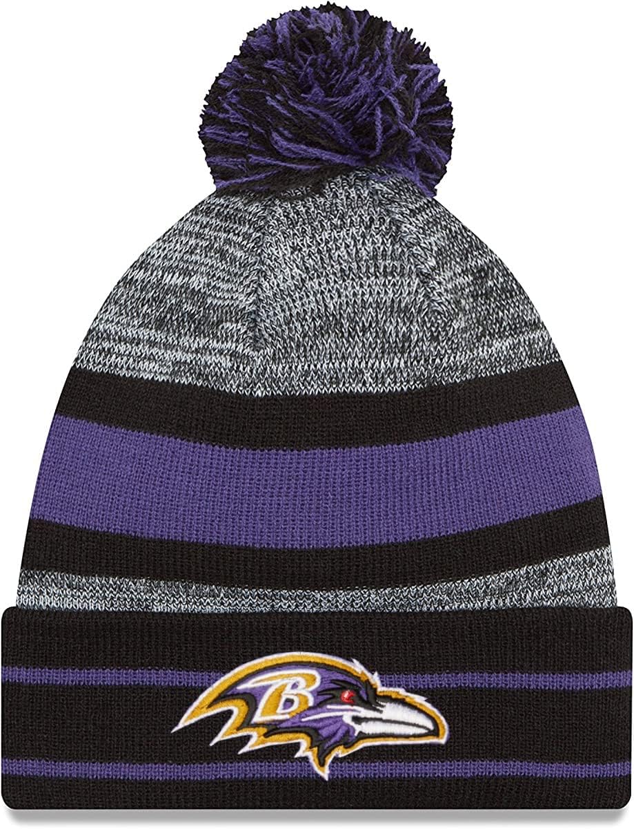 NFL Official Sport Knit Classic Cuffed Beanie Hat for All
