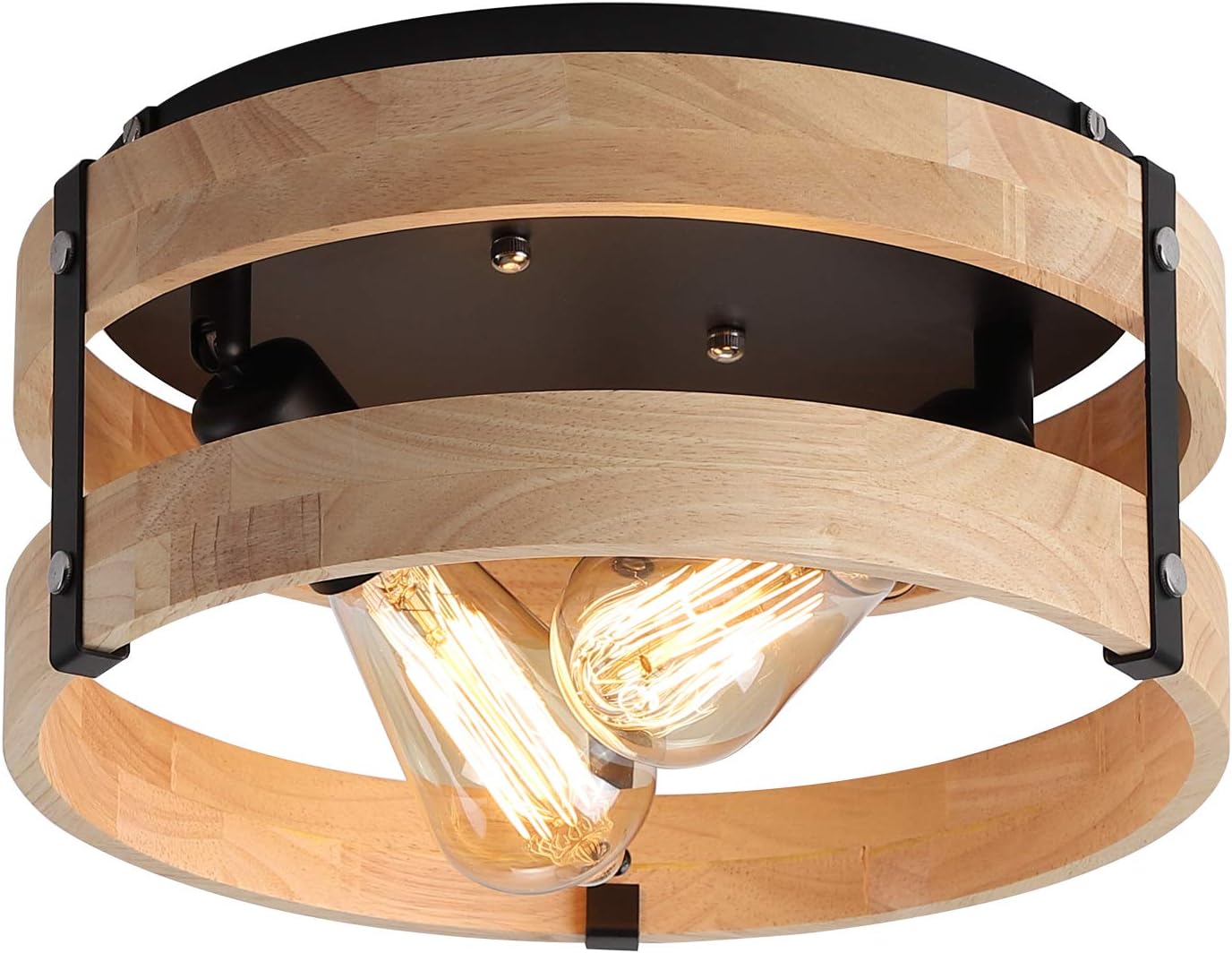 Modern Farmhouse Flush Mount Light Fixture for Any Room
