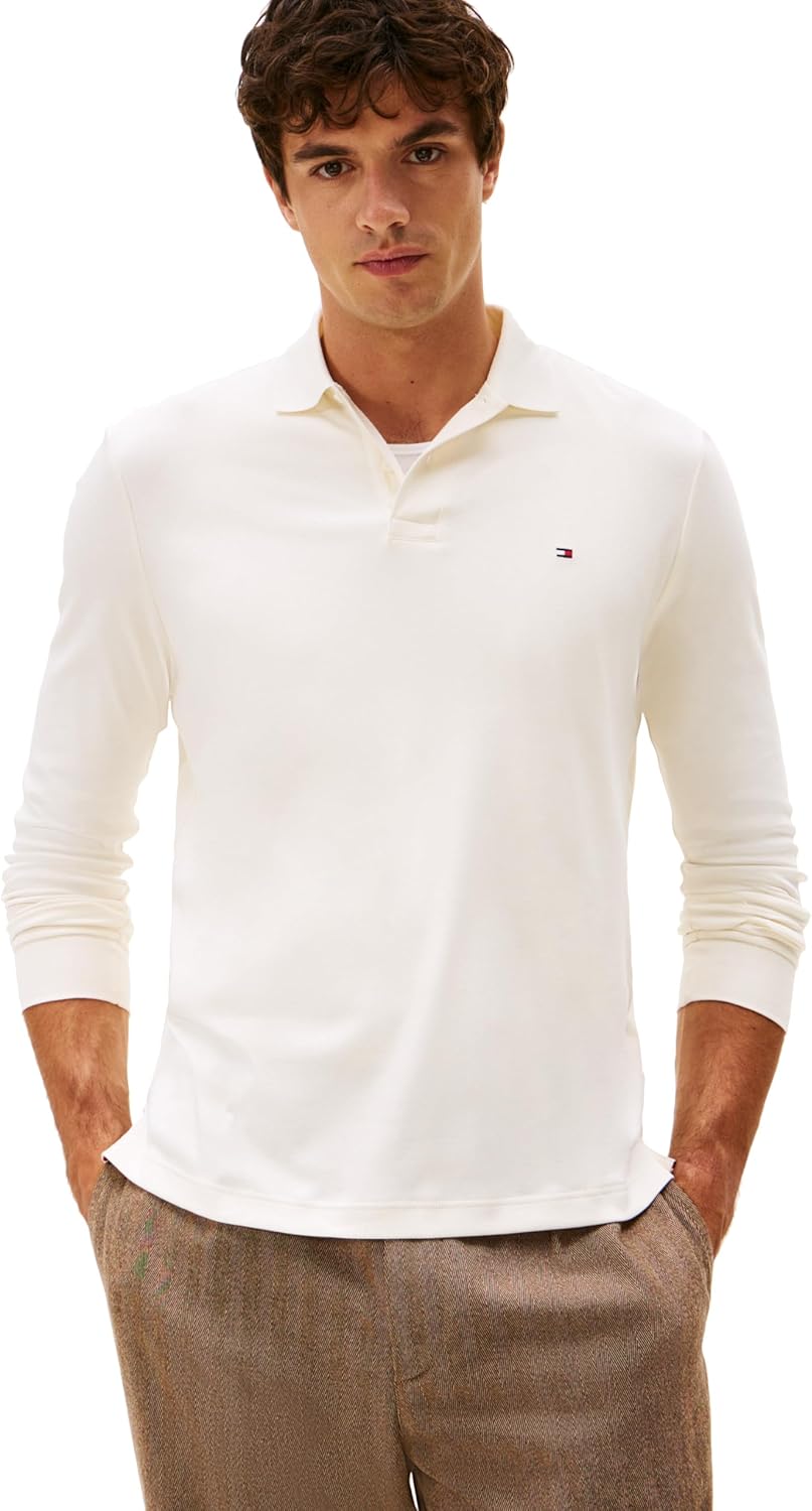 Tommy Hilfiger Men's Long Sleeve Casual Polo Shirts for Every Occasion