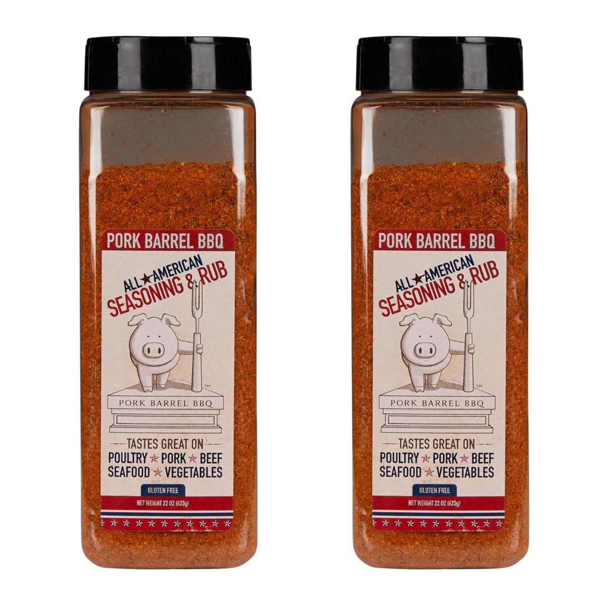 Pork Barrel BBQ All American Seasoning & Rub for Grilling