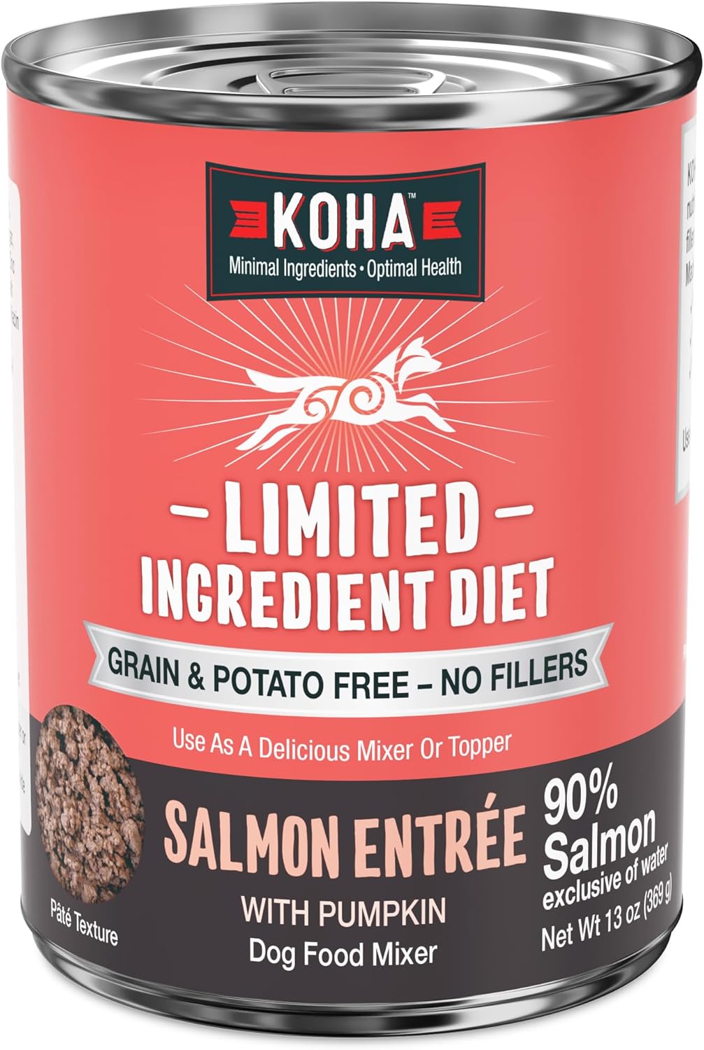 KOHA Limited Ingredient Diet Salmon Entree for Dogs - Ideal Meal