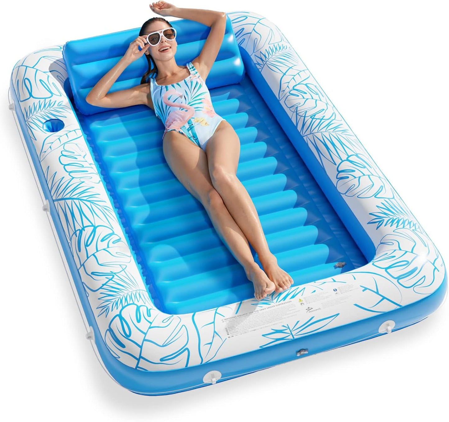 Inflatable Tanning Pool Lounger Float for Ultimate Relaxation