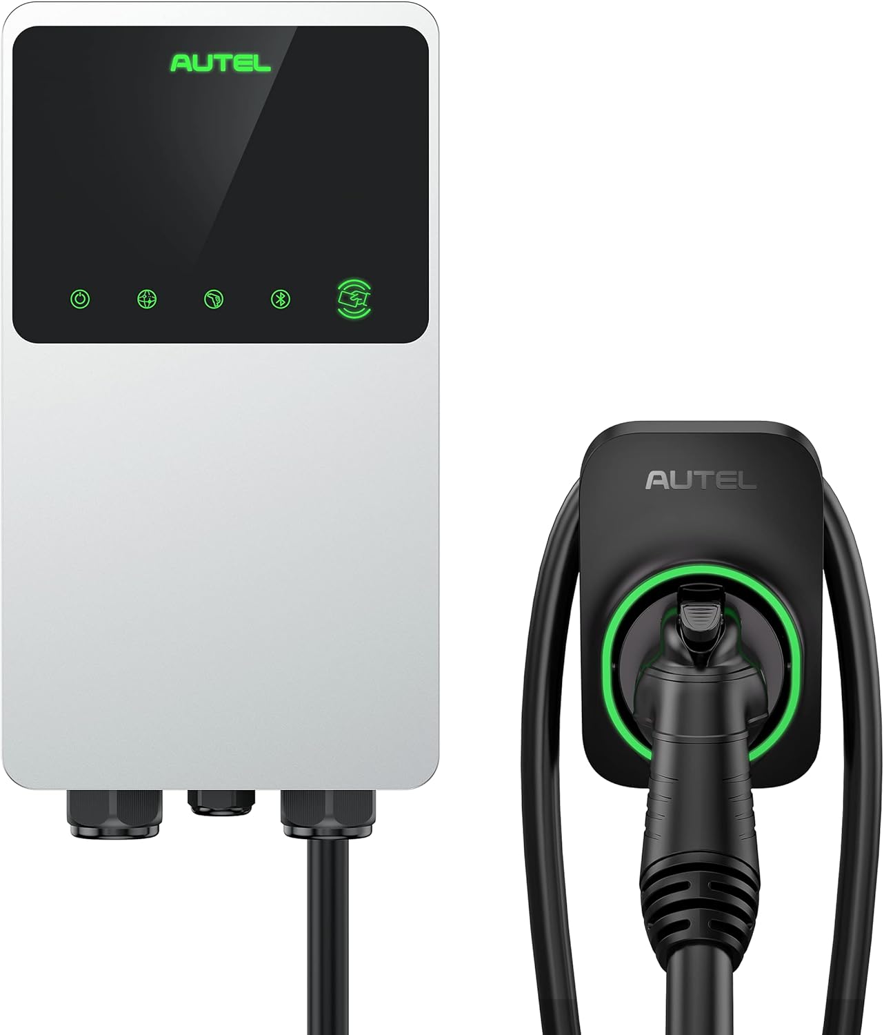 Autel MaxiCharger: 50A Level 2 EV Charger, WiFi Enabled, 25ft Cable