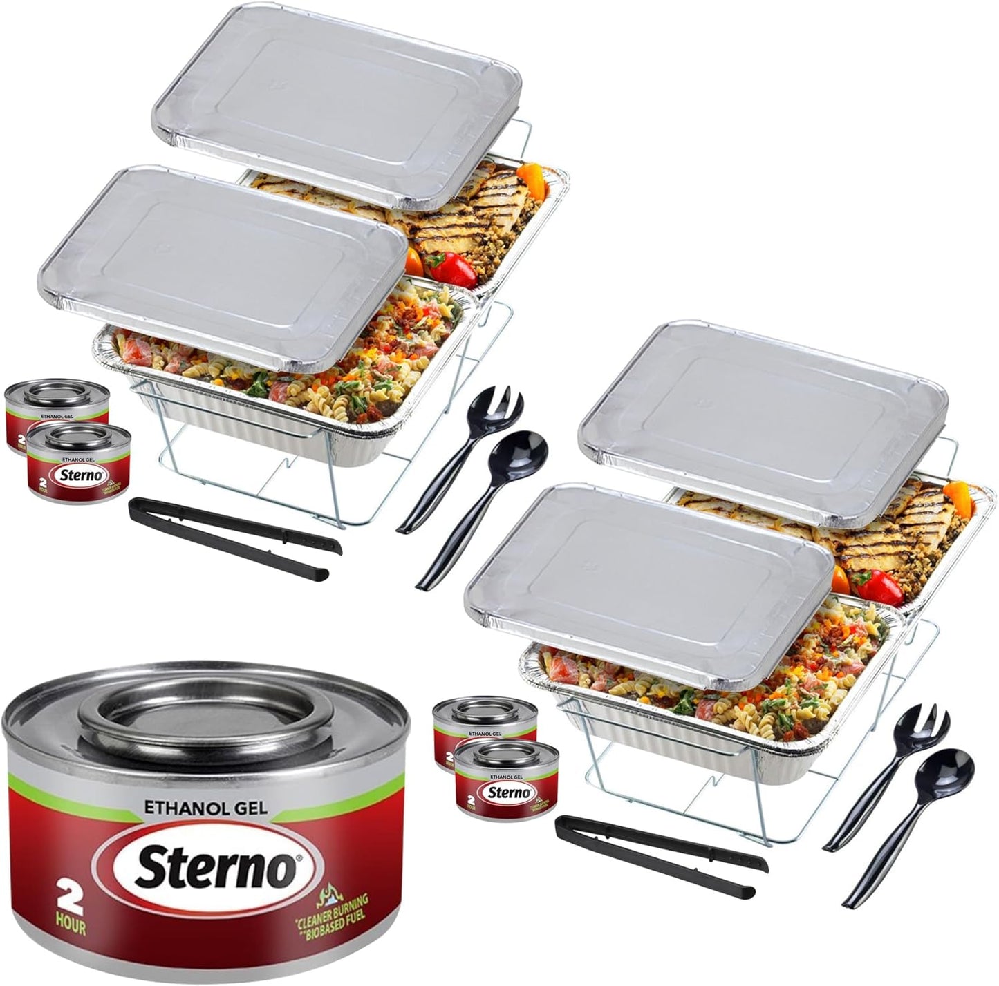 Sterno Chafing Dish Buffet Catering Set for Perfect Events