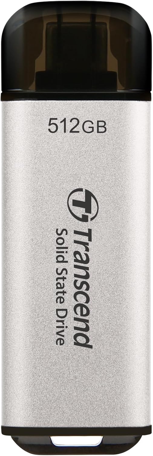 Fast Transcend 512GB SSD for Gaming & More