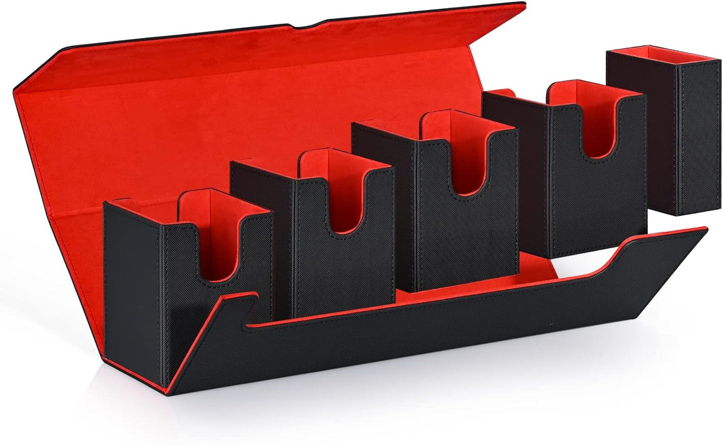 5-in-1 Card Deck Box with Dice Tray for MTG and More
