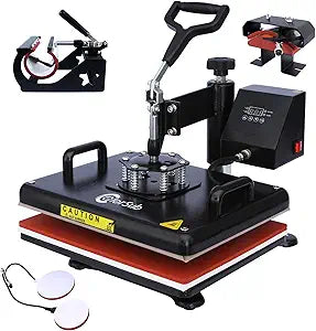 ColorSub 5 in 1 Heat Press Machine for T-Shirt and More
