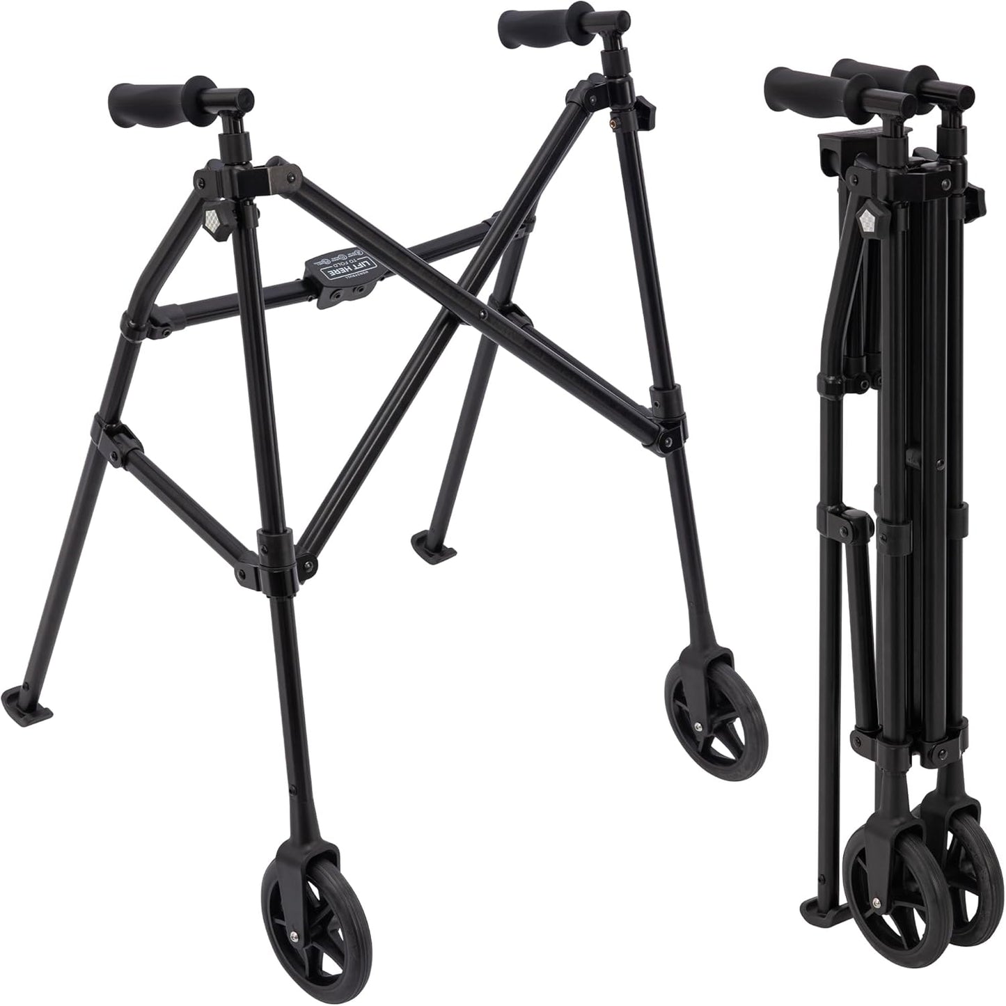 Lightweight Folding Walker for Adults with Adjustable Handles