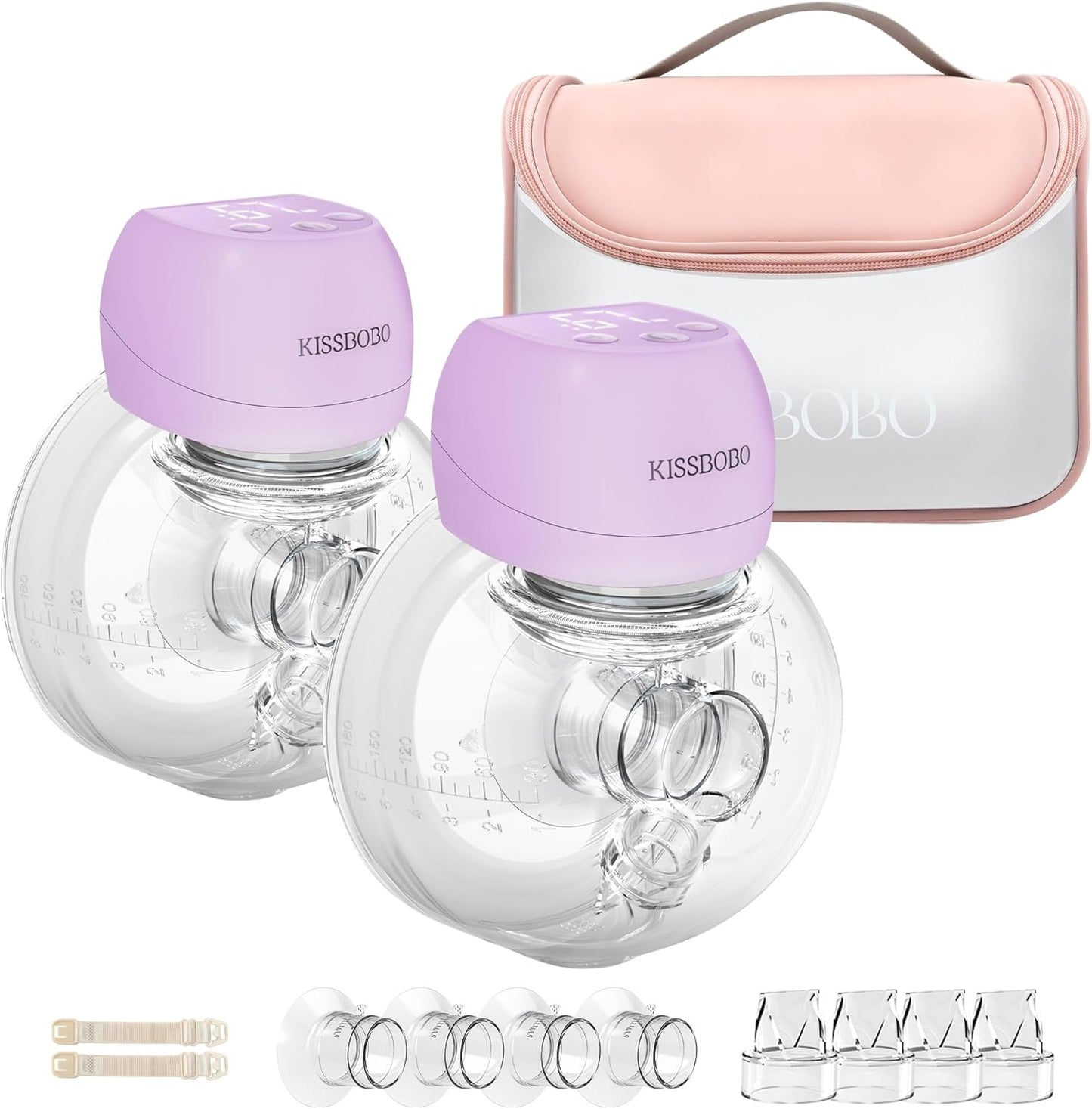 ABP-1508 Hands Free Breast Pump with Strong Suction and Comfort
