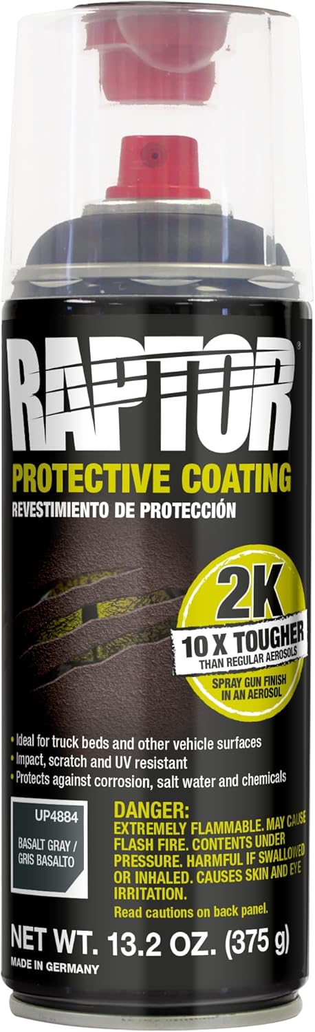 Raptor 2K Bedliner Aerosol for Ultimate Truck Bed Protection