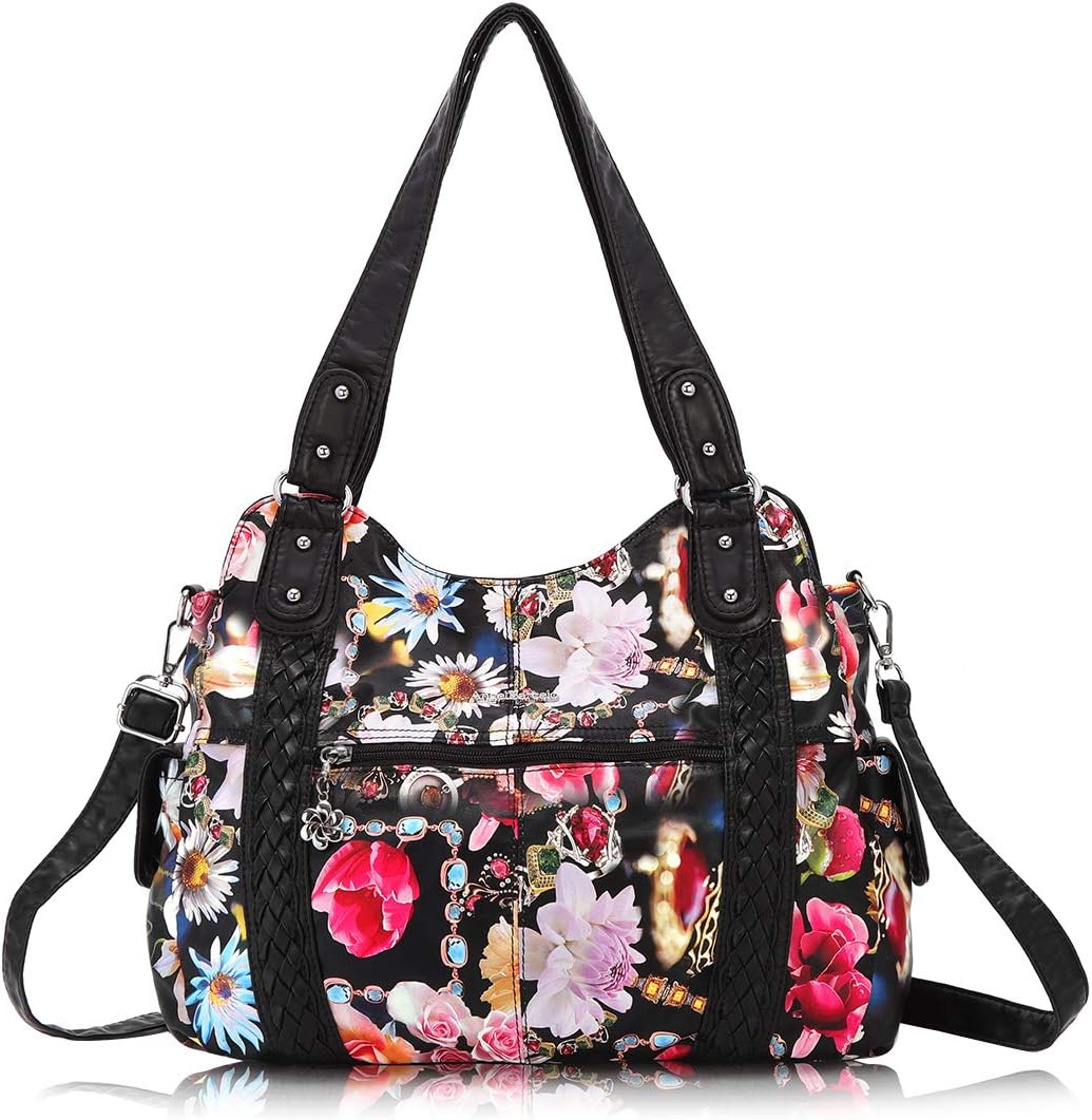 Angel Barcelo Hobo Bag for Women - Stylish Crossbody Purse