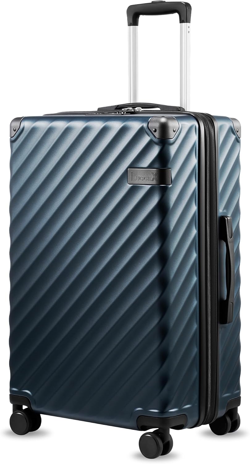24 Inch Expandable Hardside Suitcase with Spinner Wheels