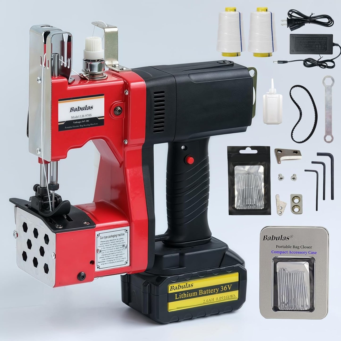 Cordless Bag Sewing Machine for Fast Sealing of Bags