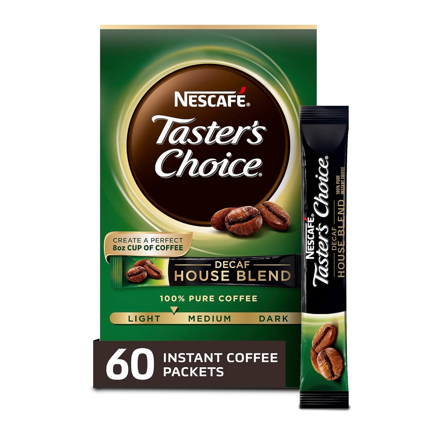 Nescafe Taster's Choice Decaf Instant Coffee - Rich House Blend