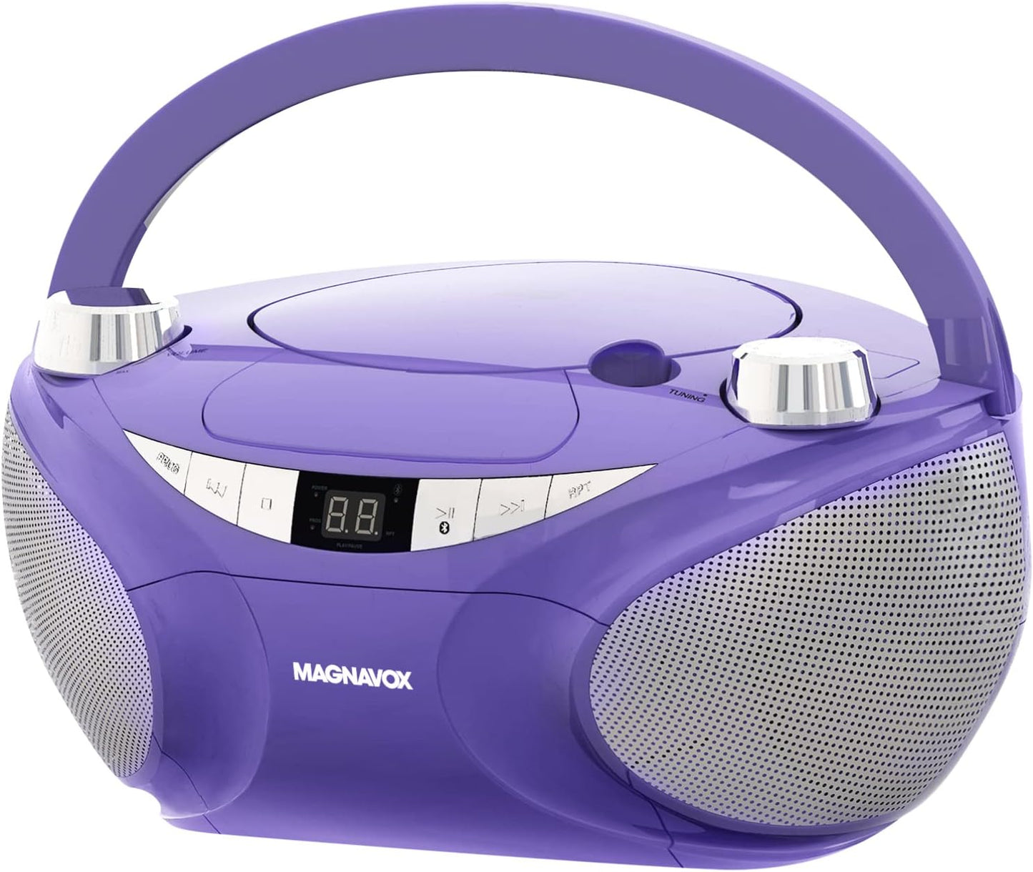 Magnavox MD6949 Portable CD Boombox with Bluetooth and Radio