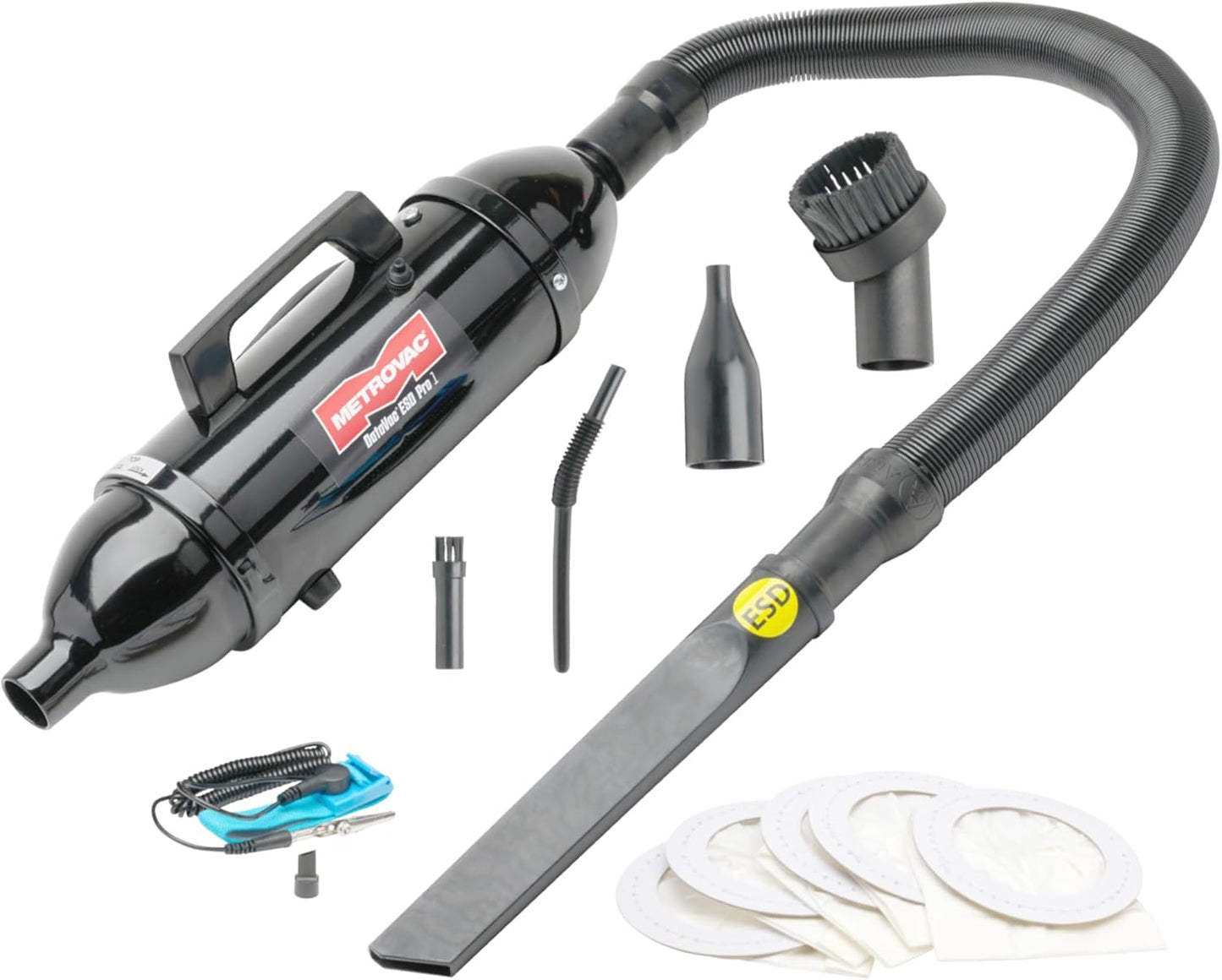 DataVac ESD Safe Pro Series MDV-1ESD Compact Vacuum for Electronics