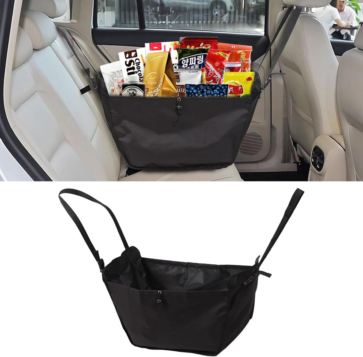 ECOSHIRE Car Seat Organizer: Spacious Travel Bag
