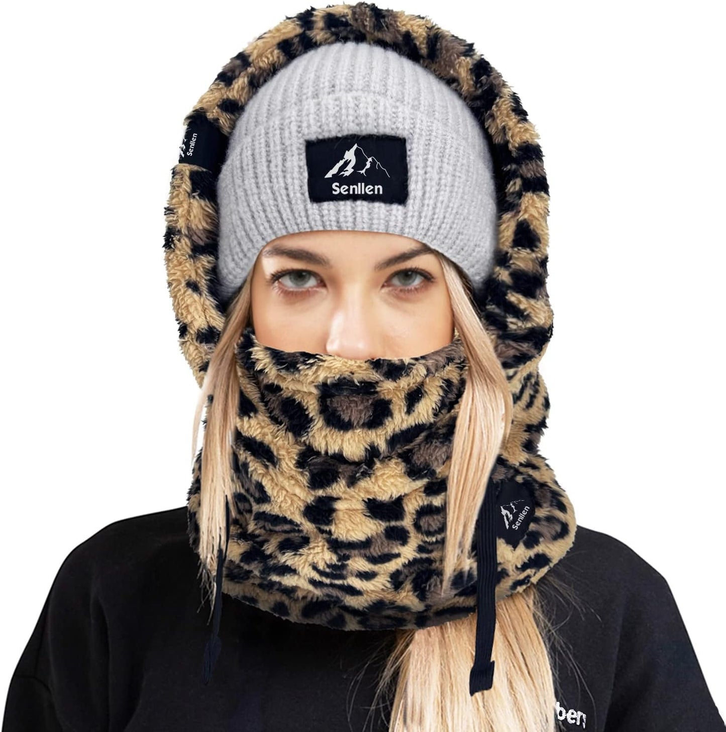 Senllen Windproof Fleece Ski Mask - Ultimate Cold Protection