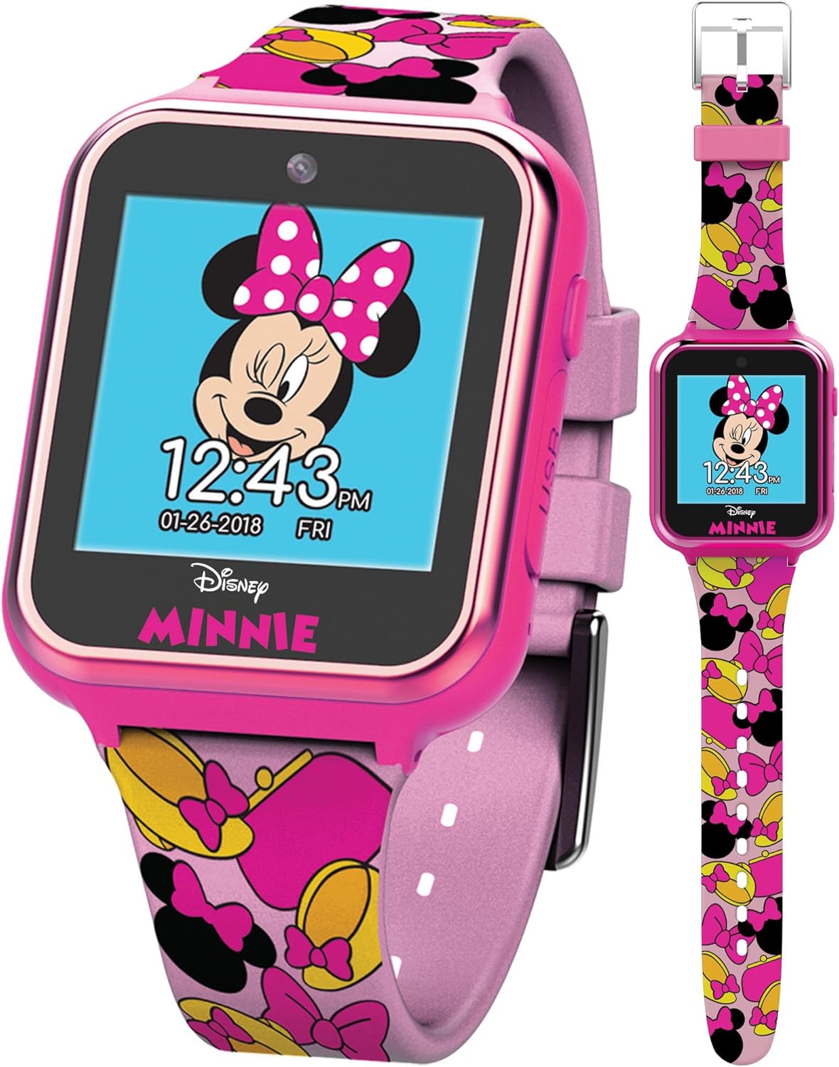 Disney Minnie Mouse Smart Watch - Interactive Fun!