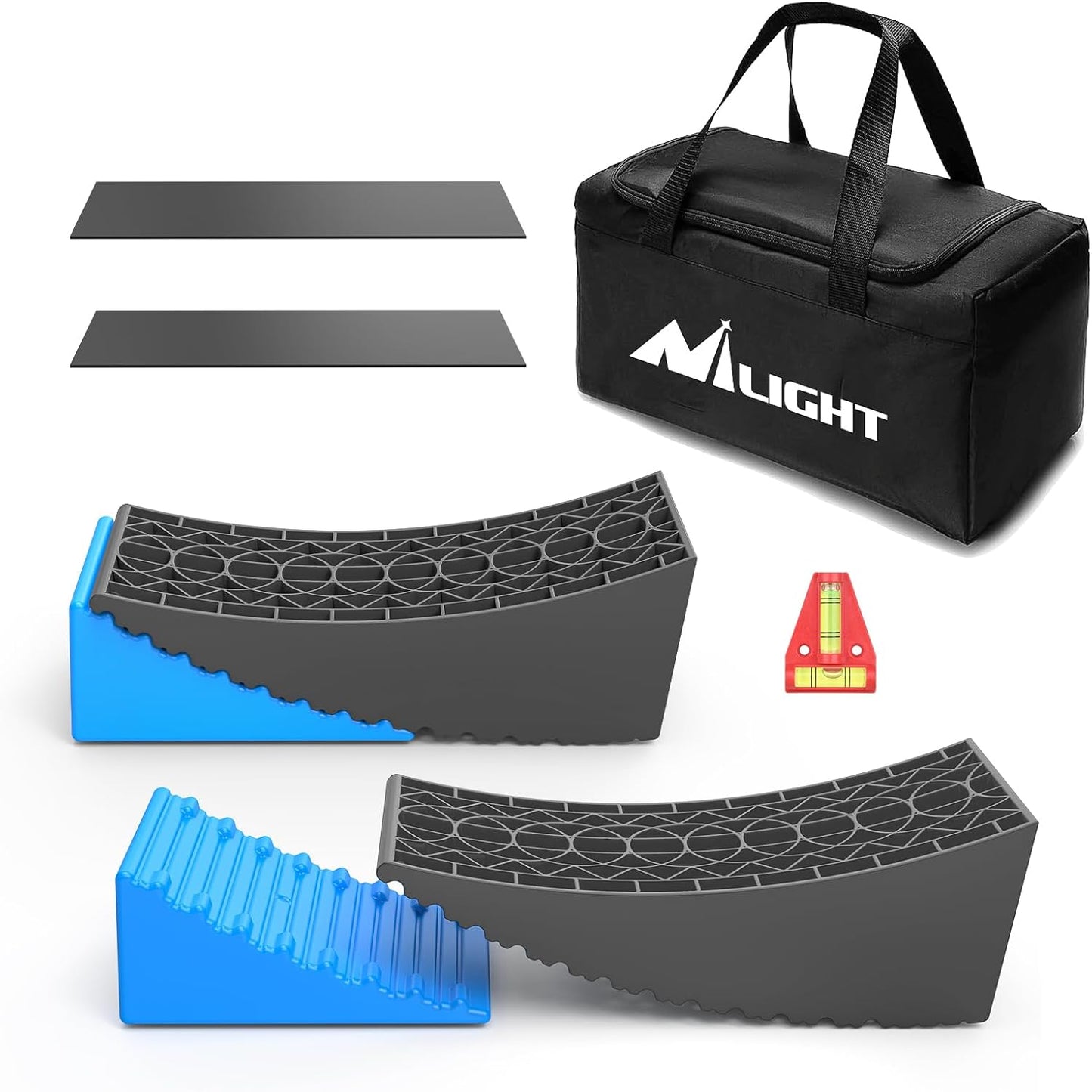 Nilight RV Leveler - Essential Dual Axle Leveling Blocks Set